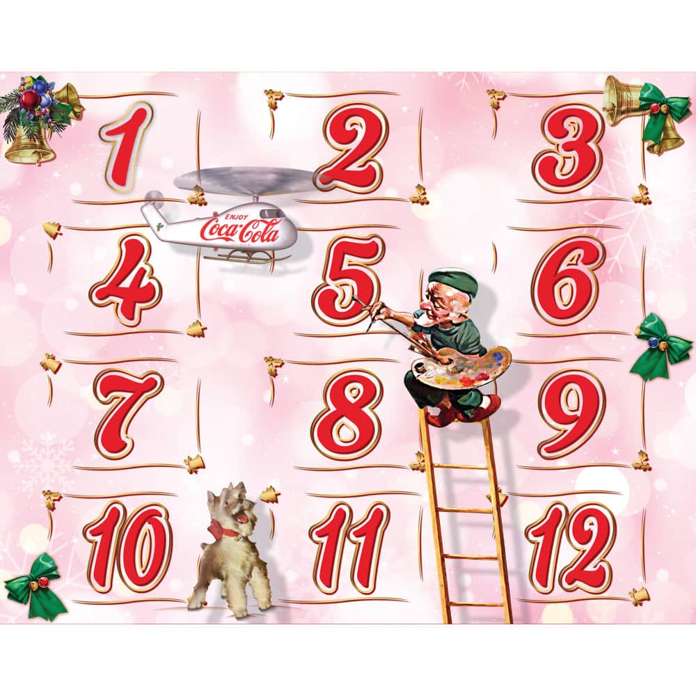 12 Days of Coca-Cola Jigsaw Puzzles - Advent Calendar - Image 3