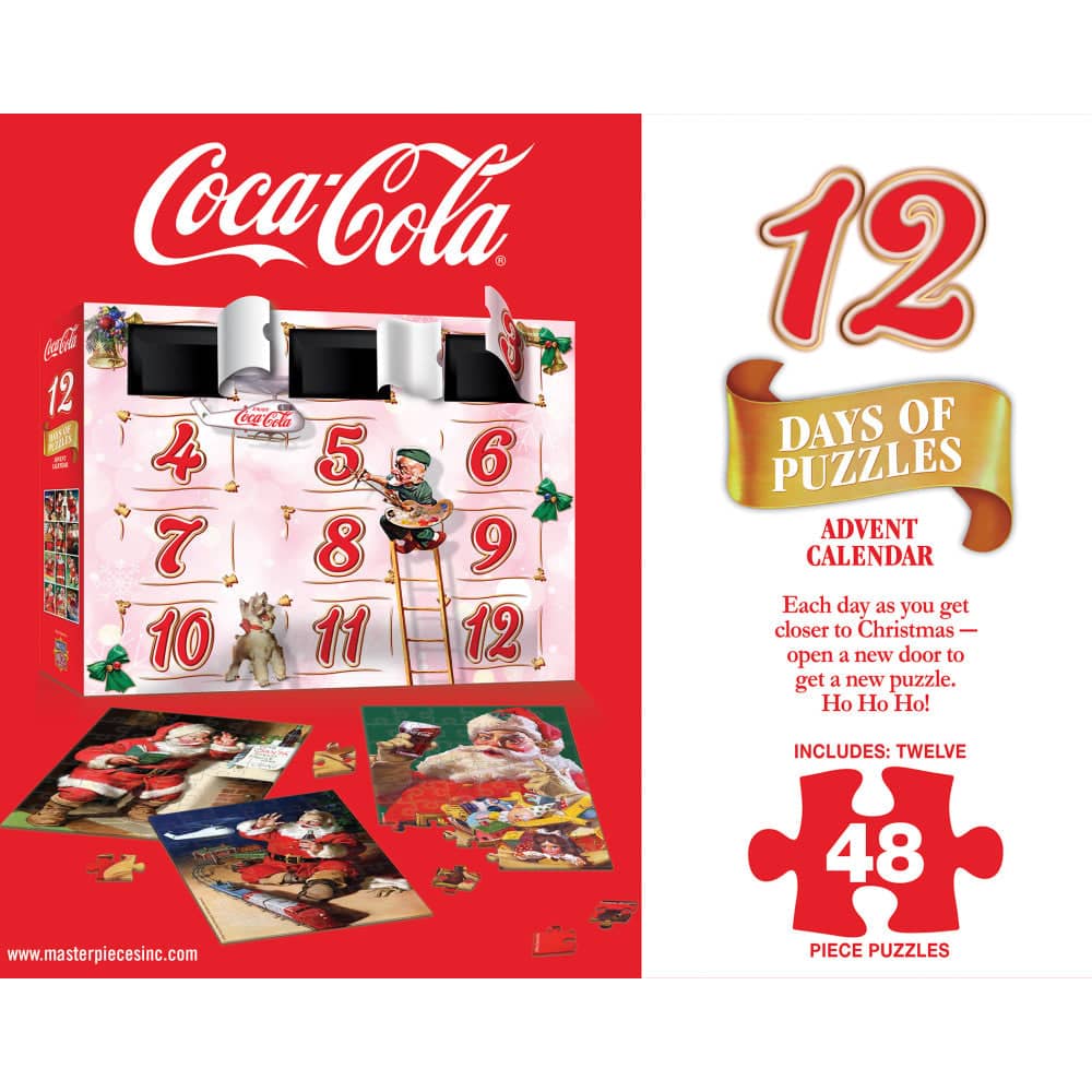 12 Days of Coca-Cola Jigsaw Puzzles - Advent Calendar - Image 5