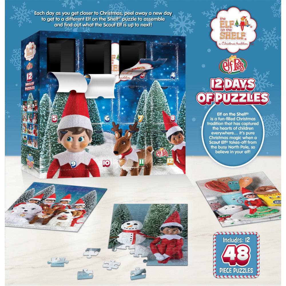 12 Days of Elf on the Shelf Jigsaw Puzzles - Advent Calendar - Image 5