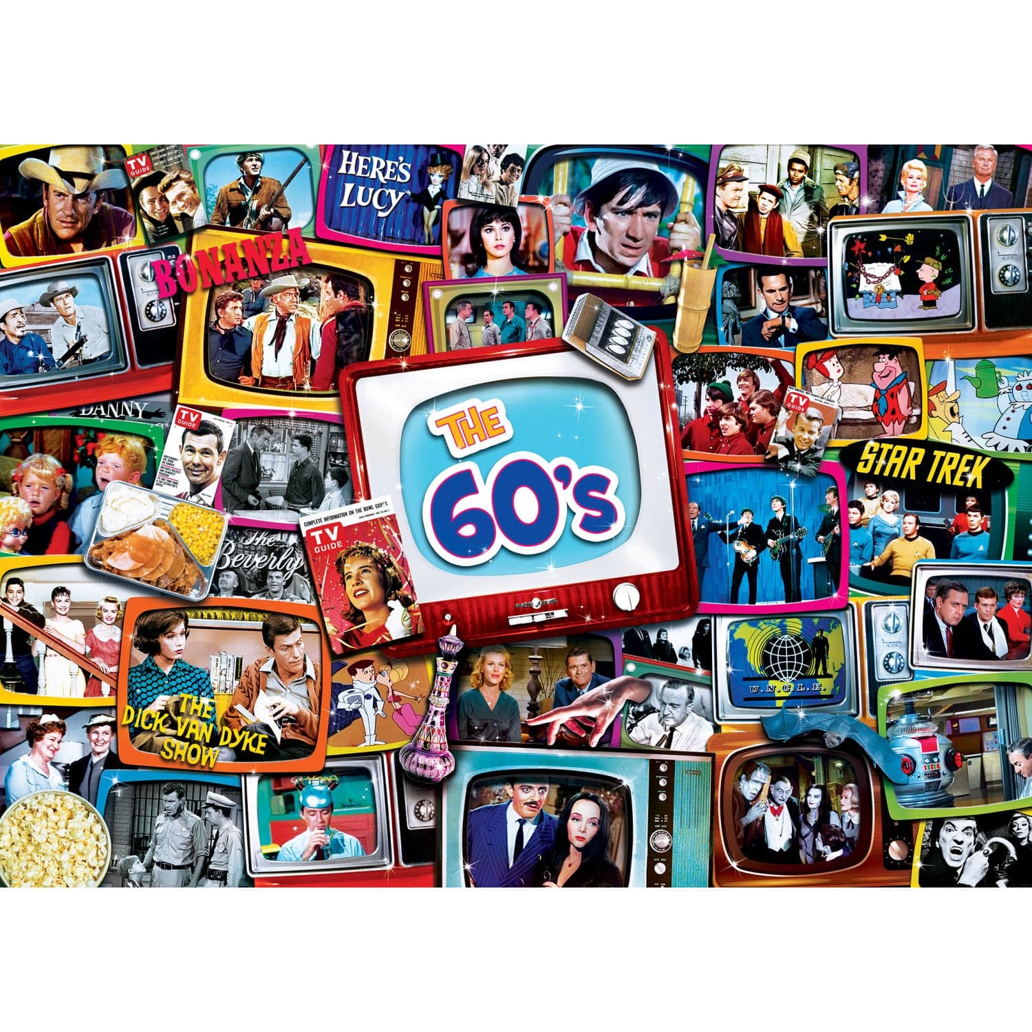 60's Television Shows - Jigsaw Puzzle