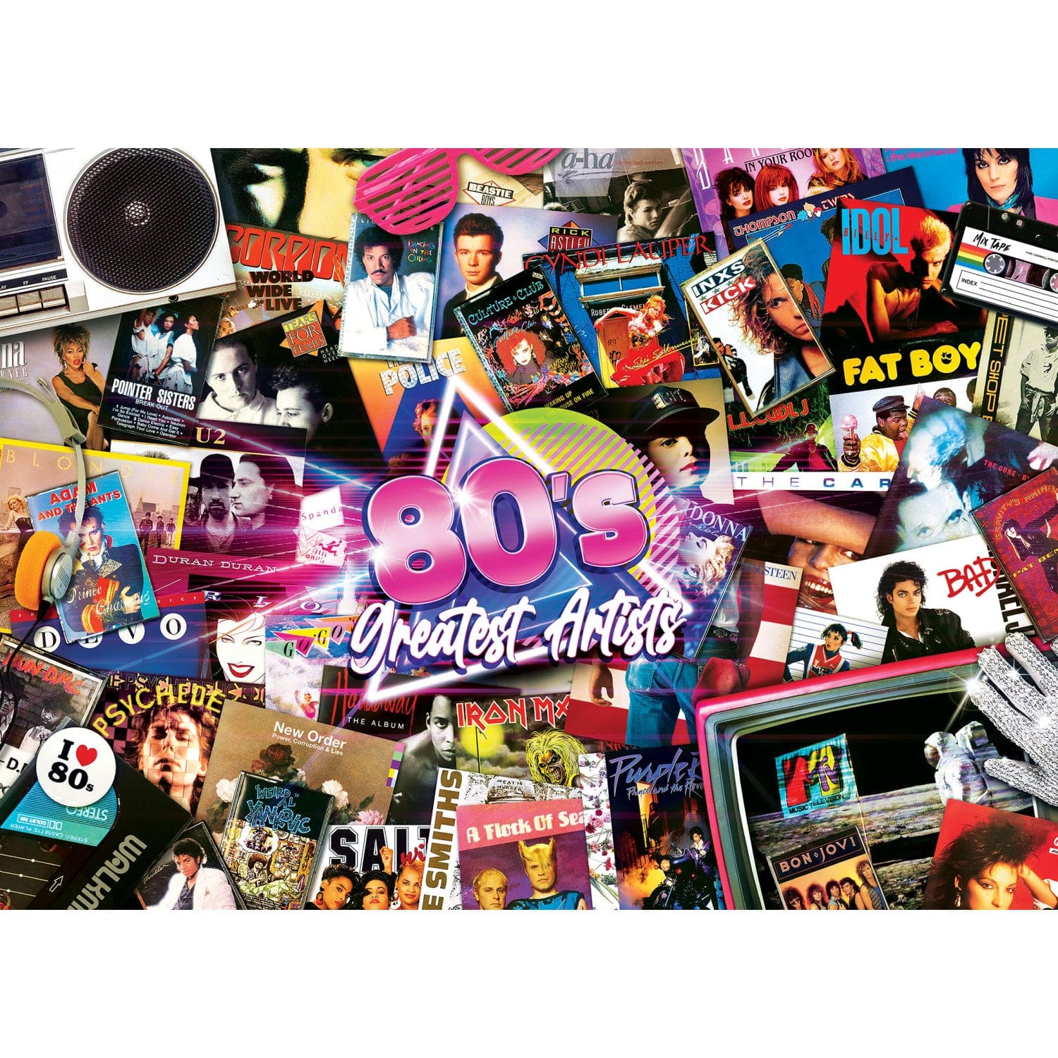80's Greatest Hits - Jigsaw Puzzle