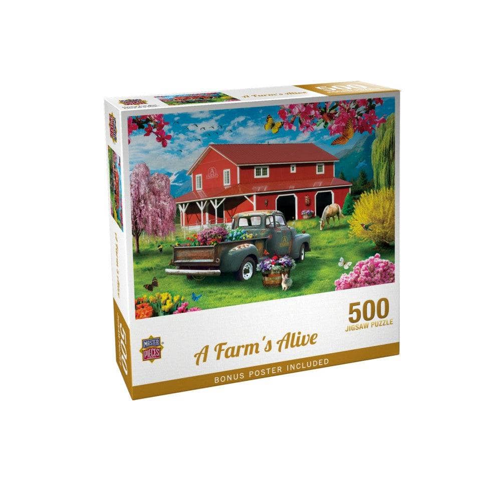 A Farm's Alive - Jigsaw Puzzle - Image 3