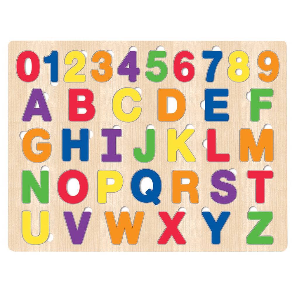 123's and ABC's - 36 Piece Wood Jigsaw Puzzle - Image 2
