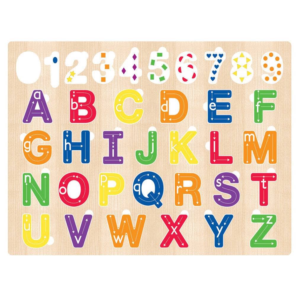 123's and ABC's - 36 Piece Wood Jigsaw Puzzle - Image 4