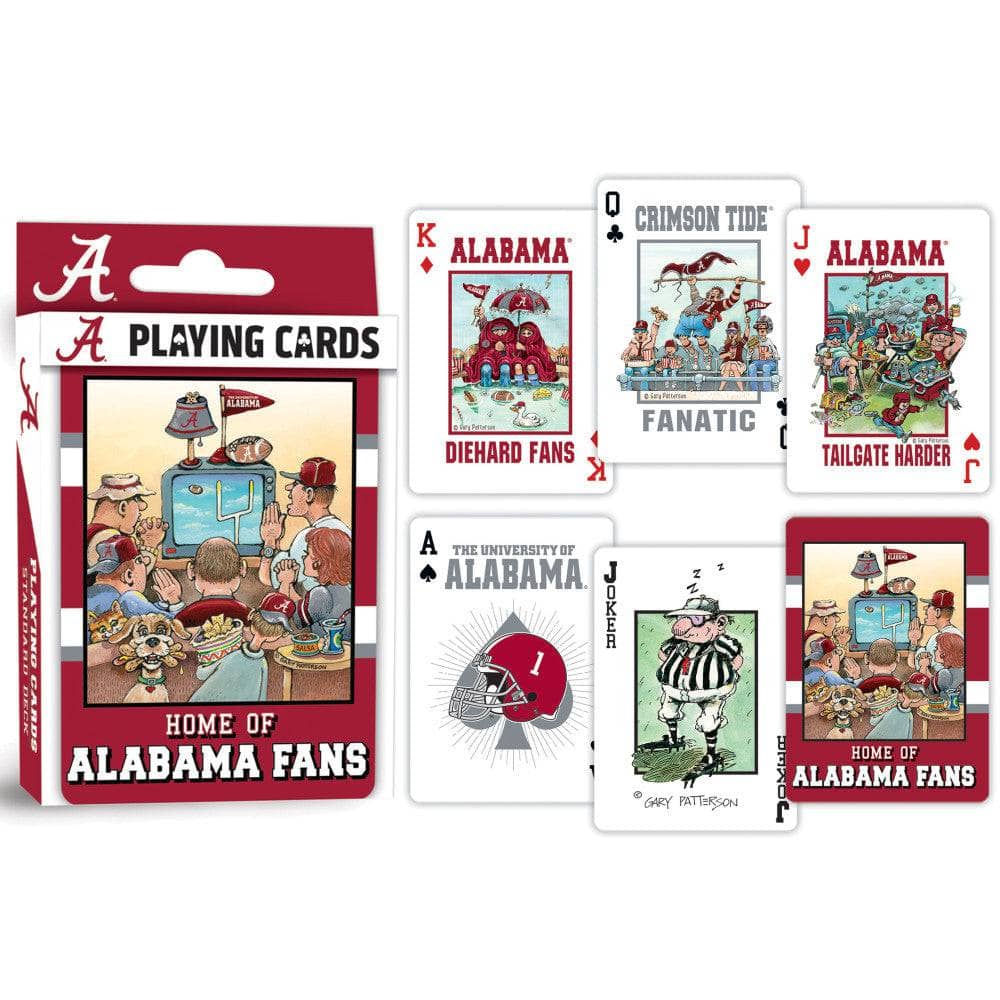 Alabama Crimson Tide Fan Deck Playing Cards - 54 Card Deck - Image 3
