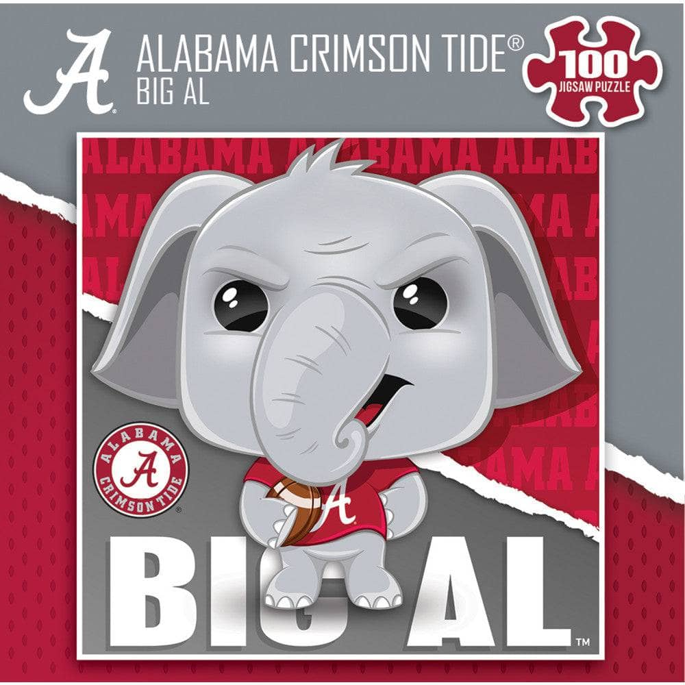 Alabama Crimson Tide - NCAA Mascot 100 Piece Jigsaw Puzzle - Image 3