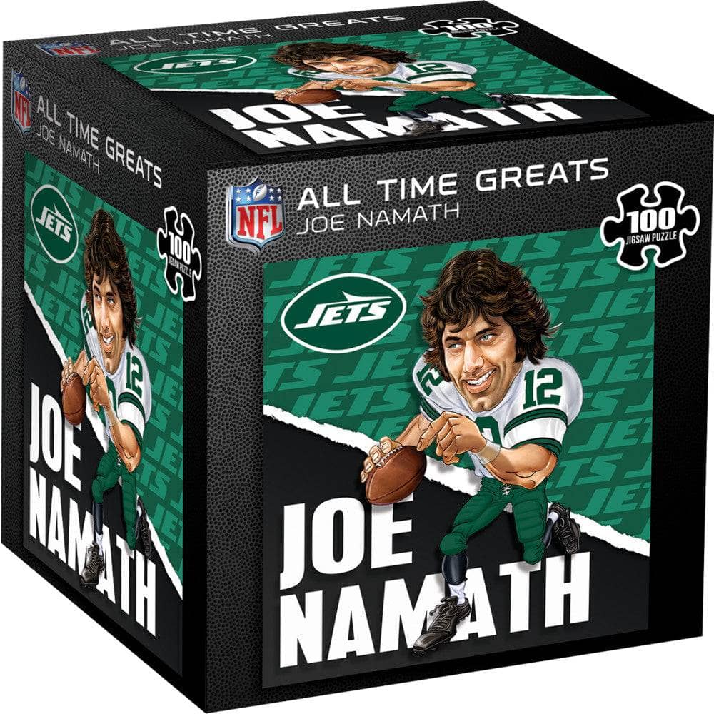 New York Jets All-Time Greats - Joe Namath 100 Piece Jigsaw Puzzle