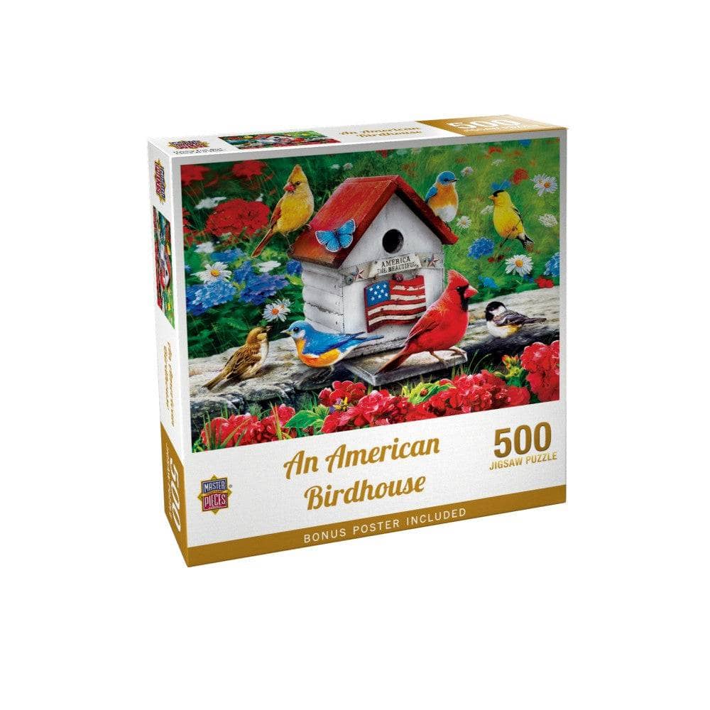 An American Birdhouse - Jigsaw Puzzle - Image 3
