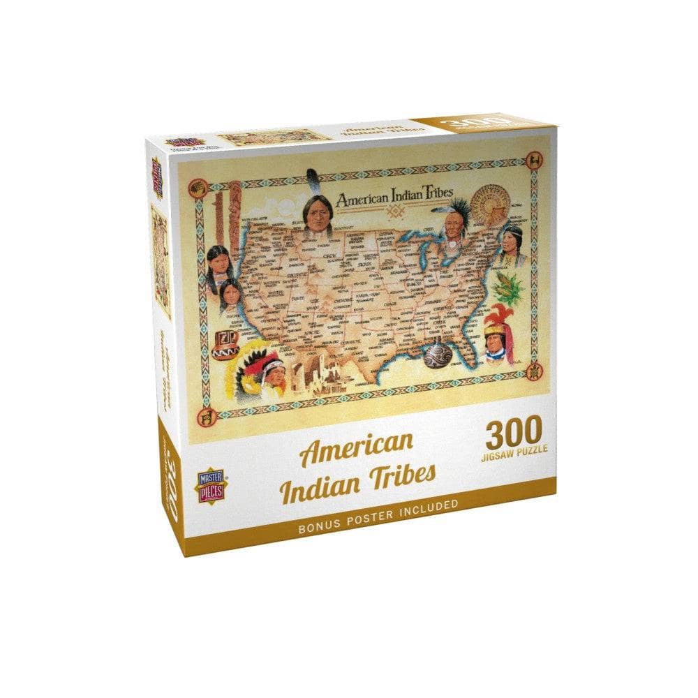 American Indian Tribes - Jigsaw Puzzle - Image 3