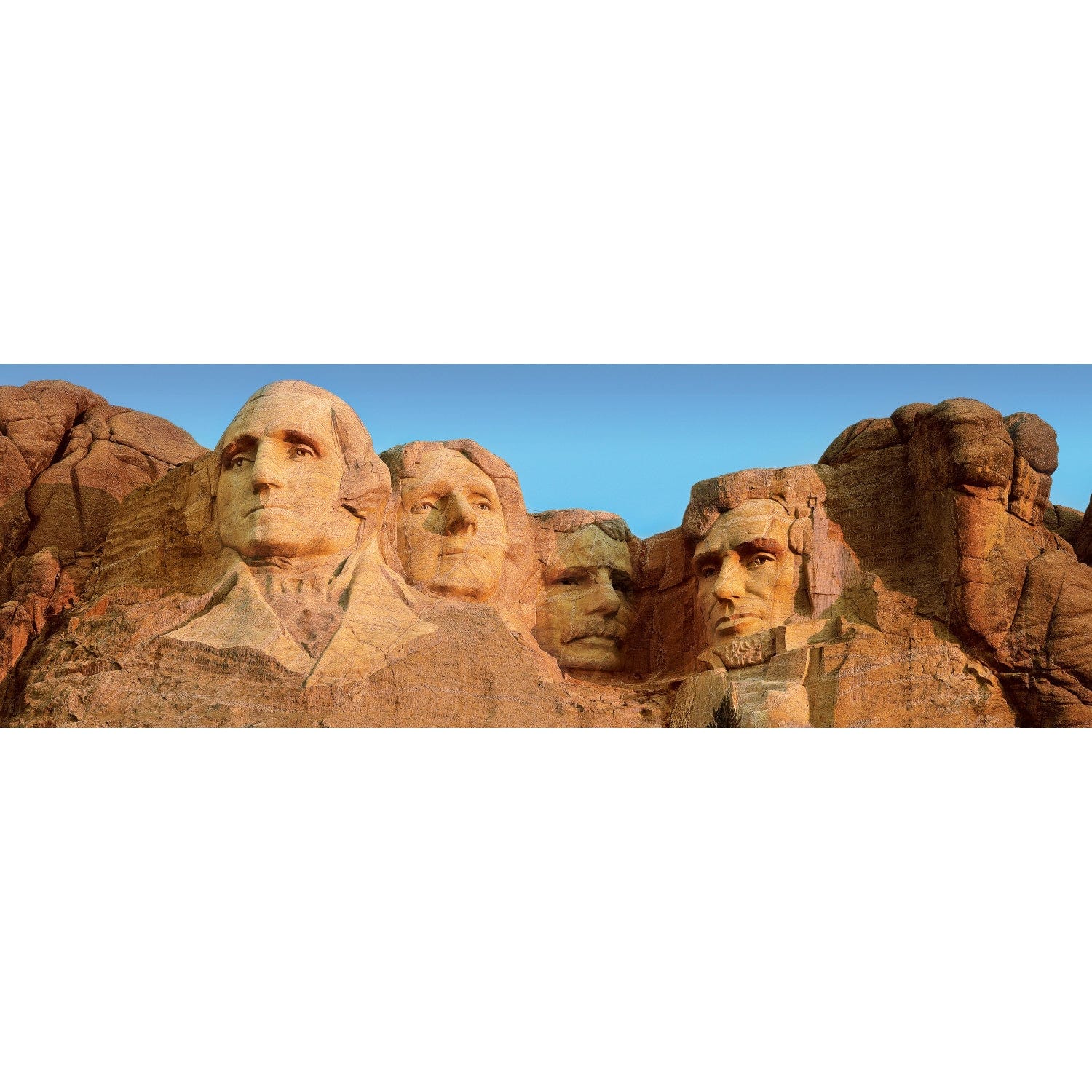 Mount Rushmore, South Dakota 1000 Piece Panoramic Jigsaw Puzzle - Image 2