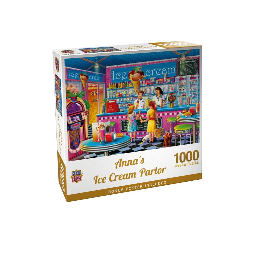 Anna's Ice Cream Parlor - Jigsaw Puzzle - Image 2