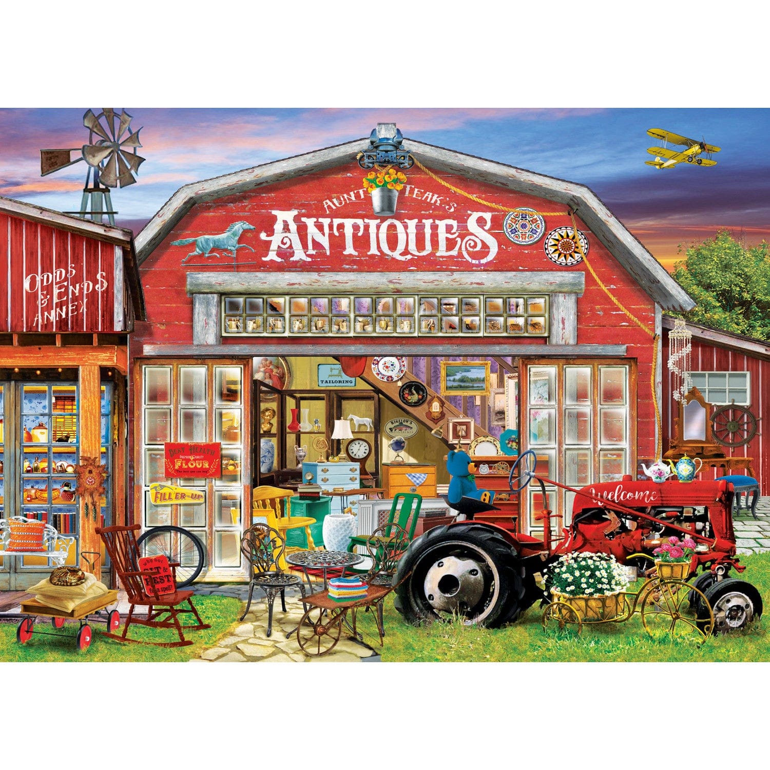 Seek & Find - Antiques for Sale 1000 Piece Jigsaw Puzzle - Image 2