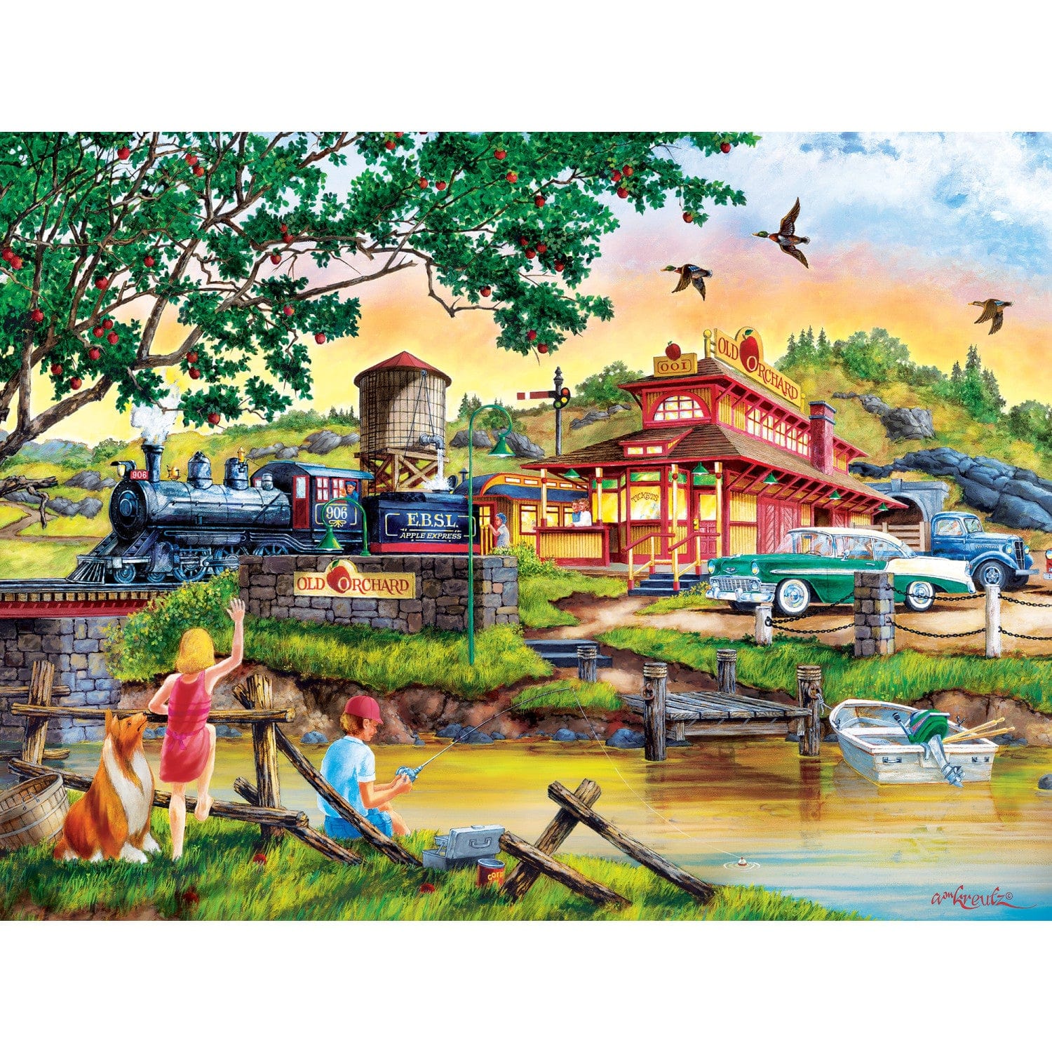 Apple Express - Jigsaw Puzzle