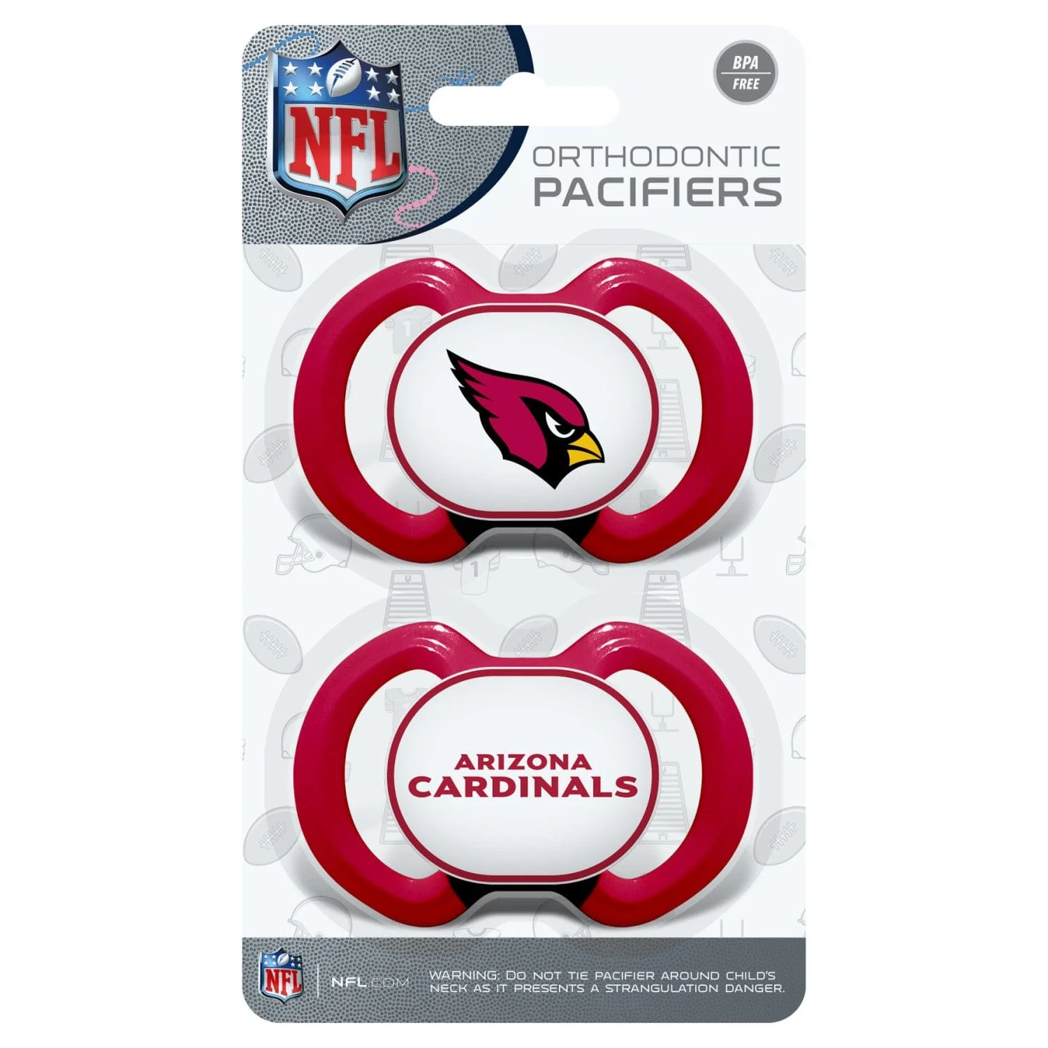 Arizona Cardinals - Pacifier 2-Pack - Image 2