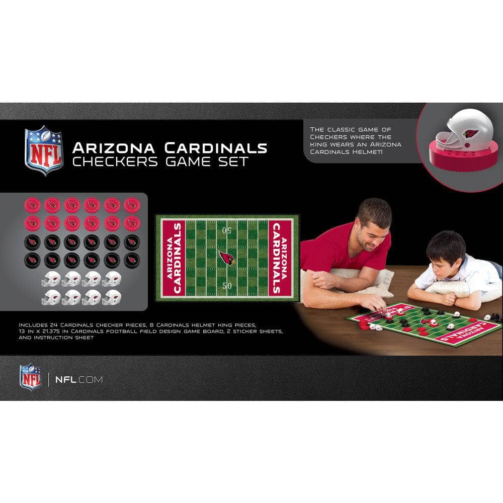 Arizona Cardinals Checkers Board Game - Image 3
