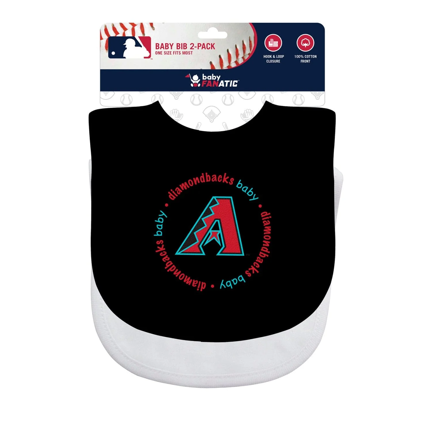 Arizona Diamondbacks - Baby Bibs 2-Pack - Image 2