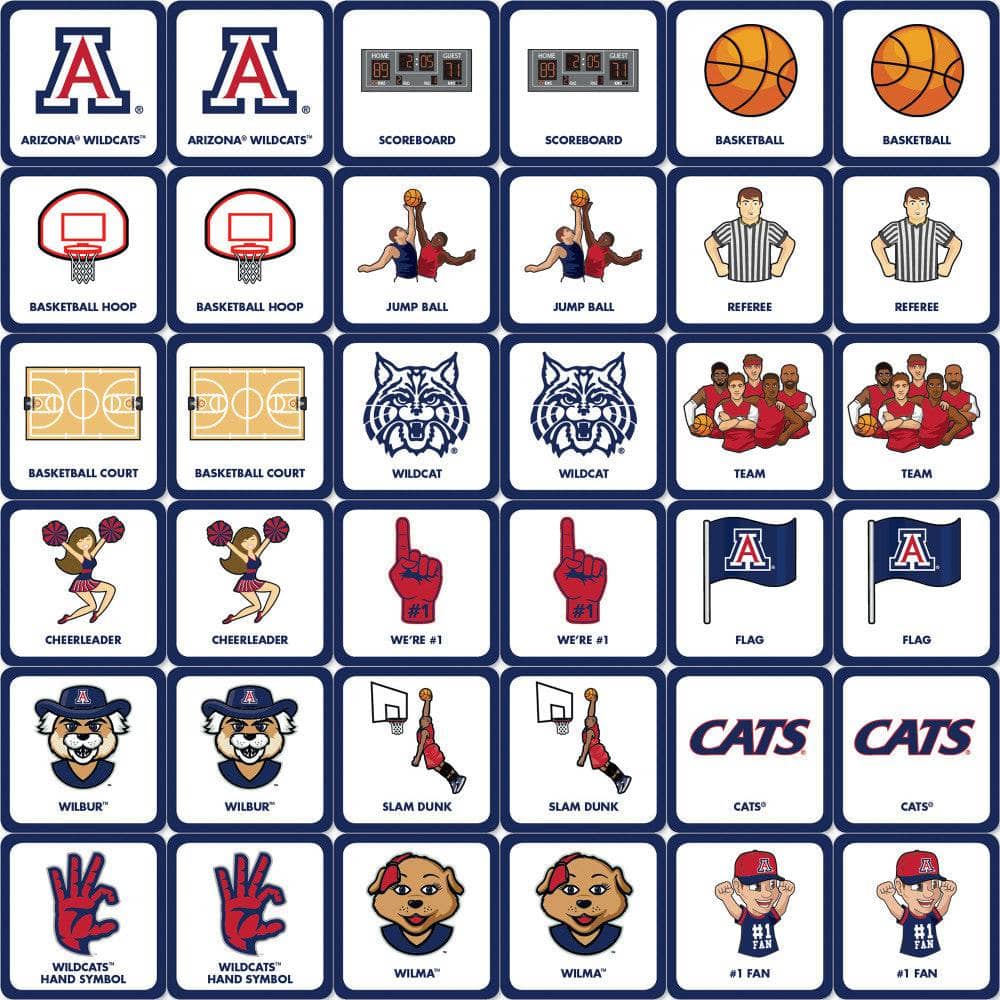 Arizona Wildcats Matching Game - Image 2