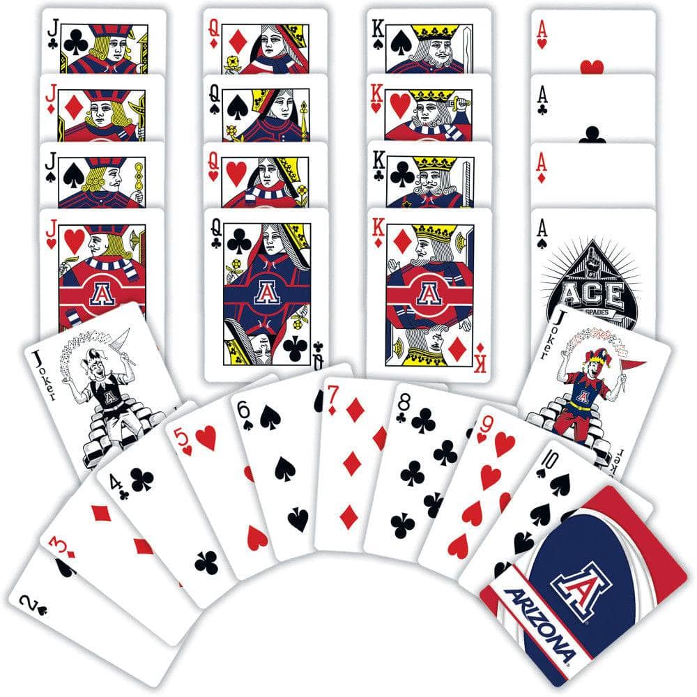 Arizona Wildcats Playing Cards - 54 Card Deck - Image 2