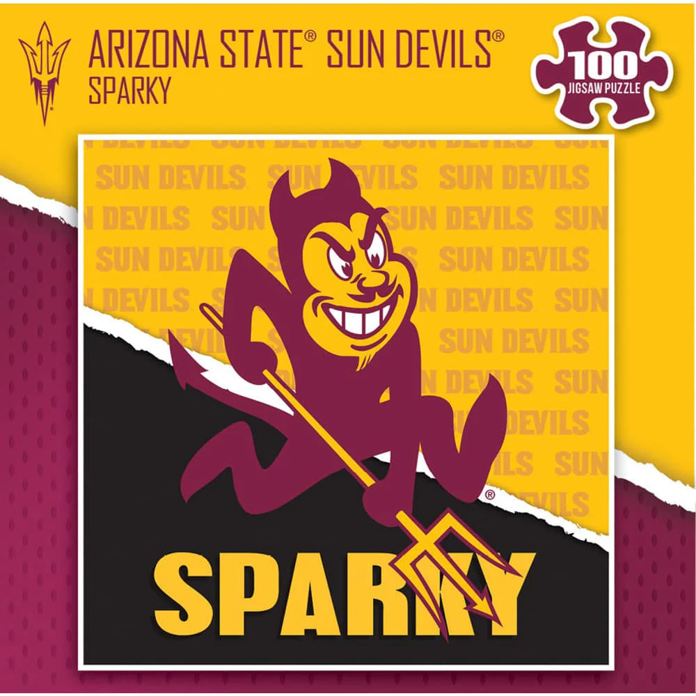 Arizona State Sun Devils - NCAA Mascot 100 Piece Jigsaw Puzzle - Image 3