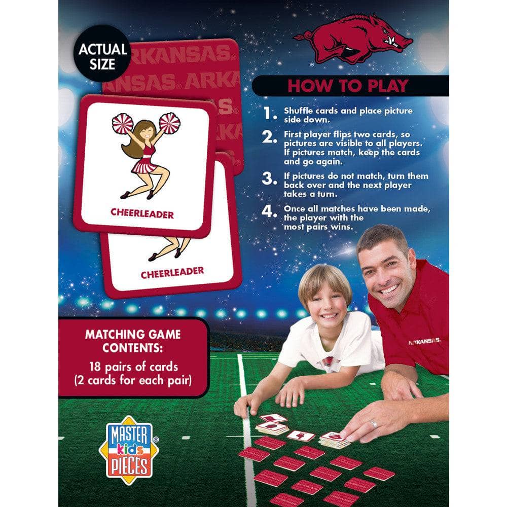 Arkansas Razorbacks Matching Game - Image 3