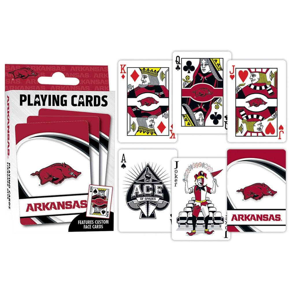 Arkansas Razorbacks Playing Cards - 54 Card Deck - Image 3