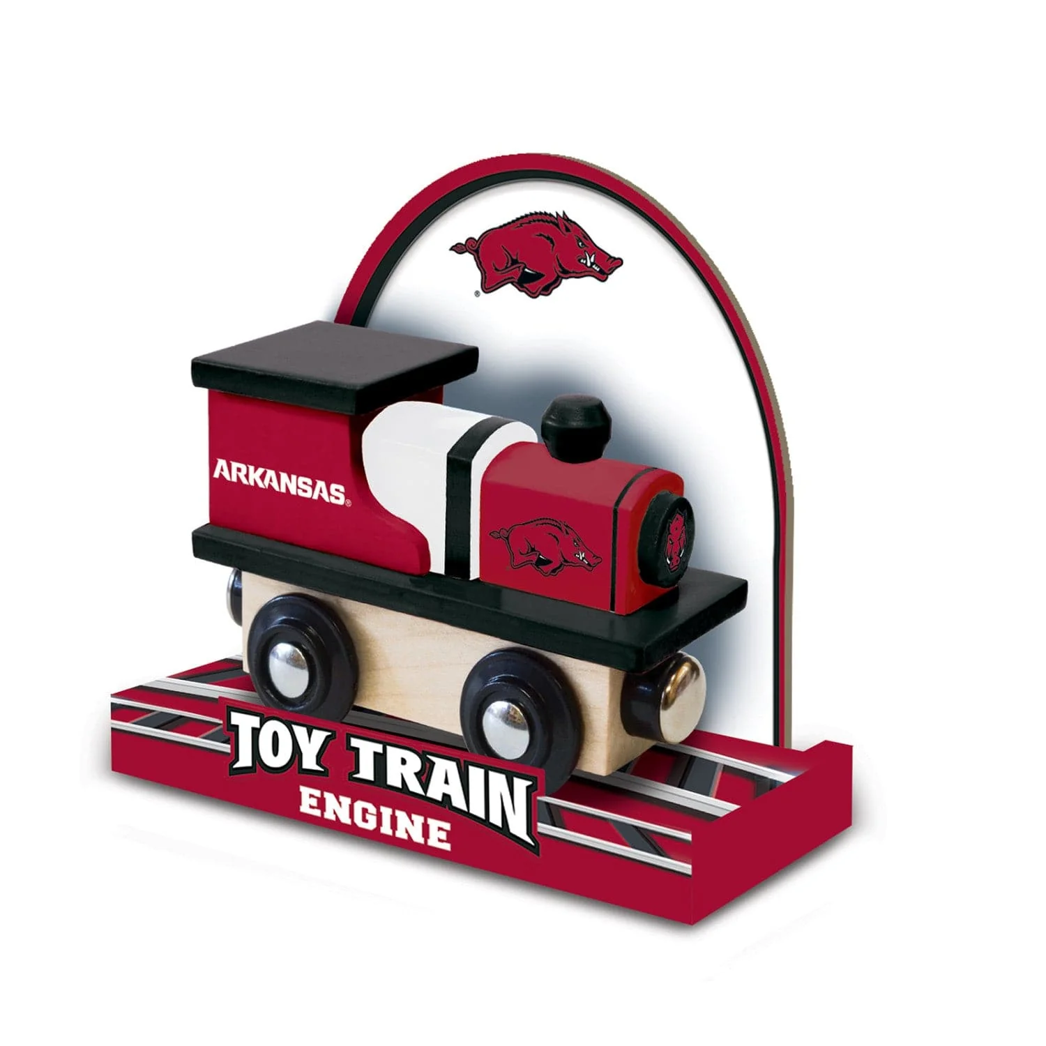 Arkansas Razorbacks Toy Train Engine - Image 4