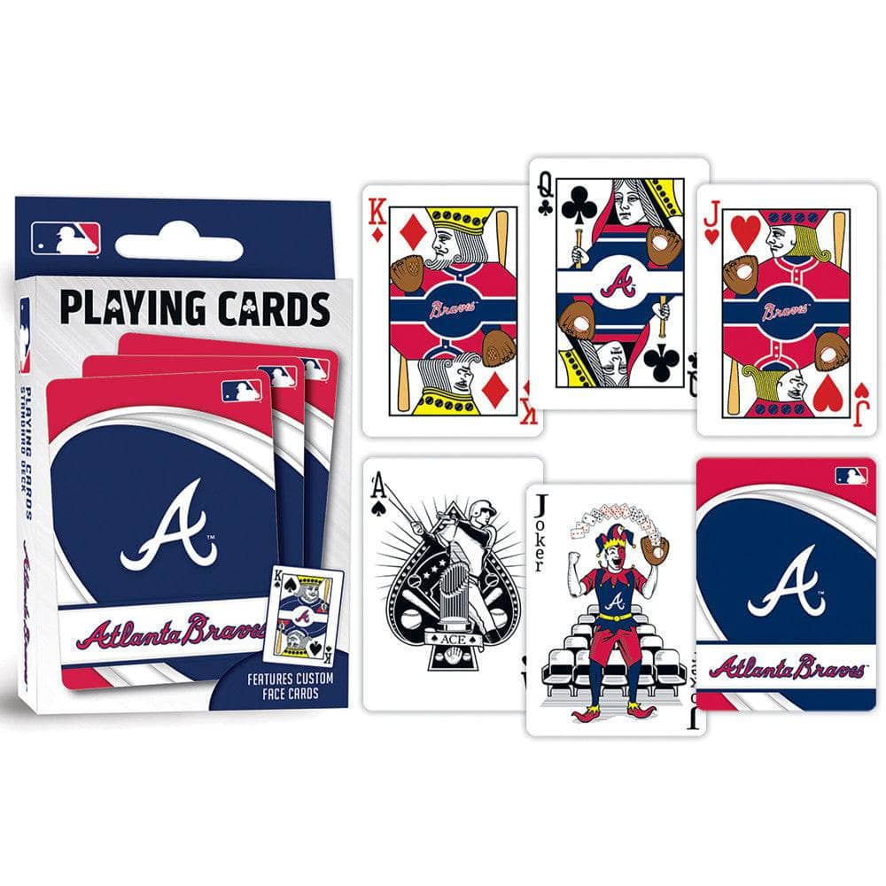 Atlanta Braves Playing Cards - 54 Card Deck - Image 3