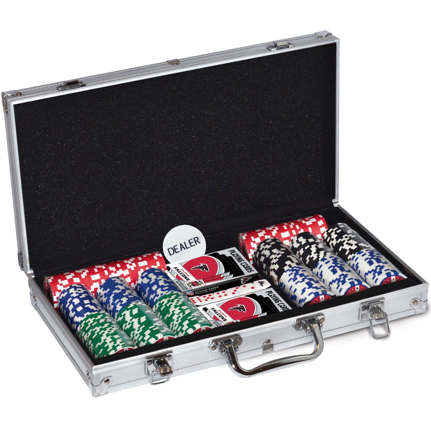 Atlanta Falcons 300 Piece Poker Set - Image 3