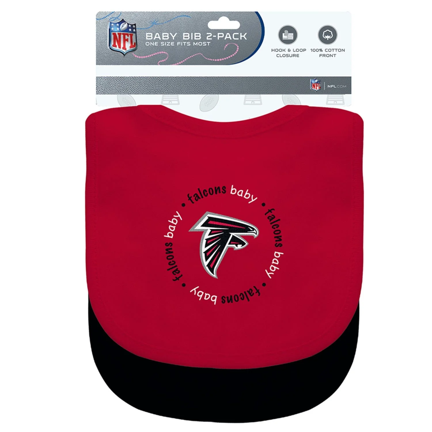 Atlanta Falcons - Baby Bibs 2-Pack - Image 2