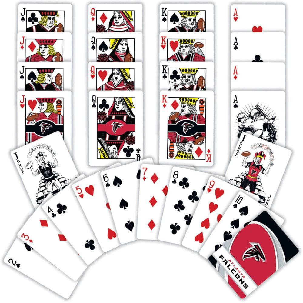 Atlanta Falcons Playing Cards - 54 Card Deck - Image 2