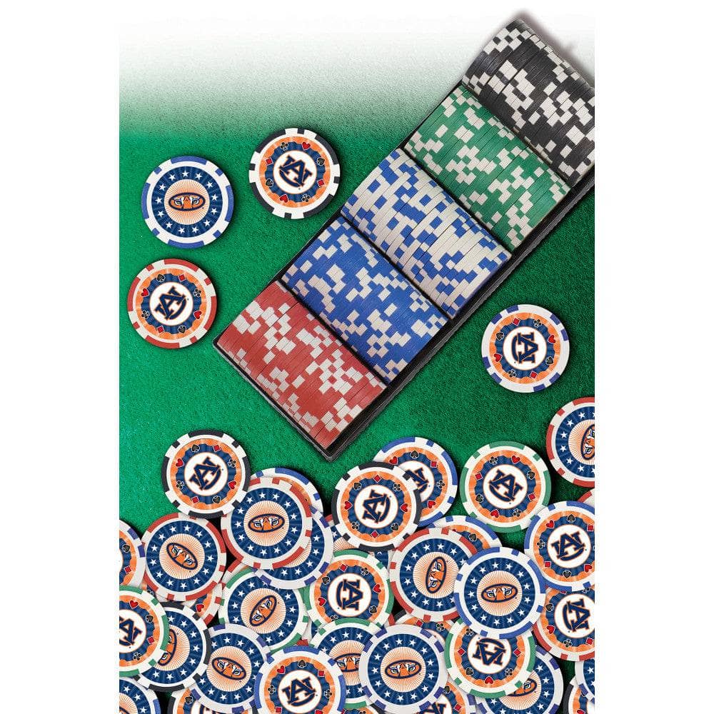 Auburn Tigers 100 Piece Poker Chips - Image 5