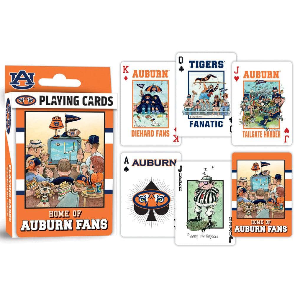 Auburn Tigers Fan Deck Playing Cards - 54 Card Deck - Image 3