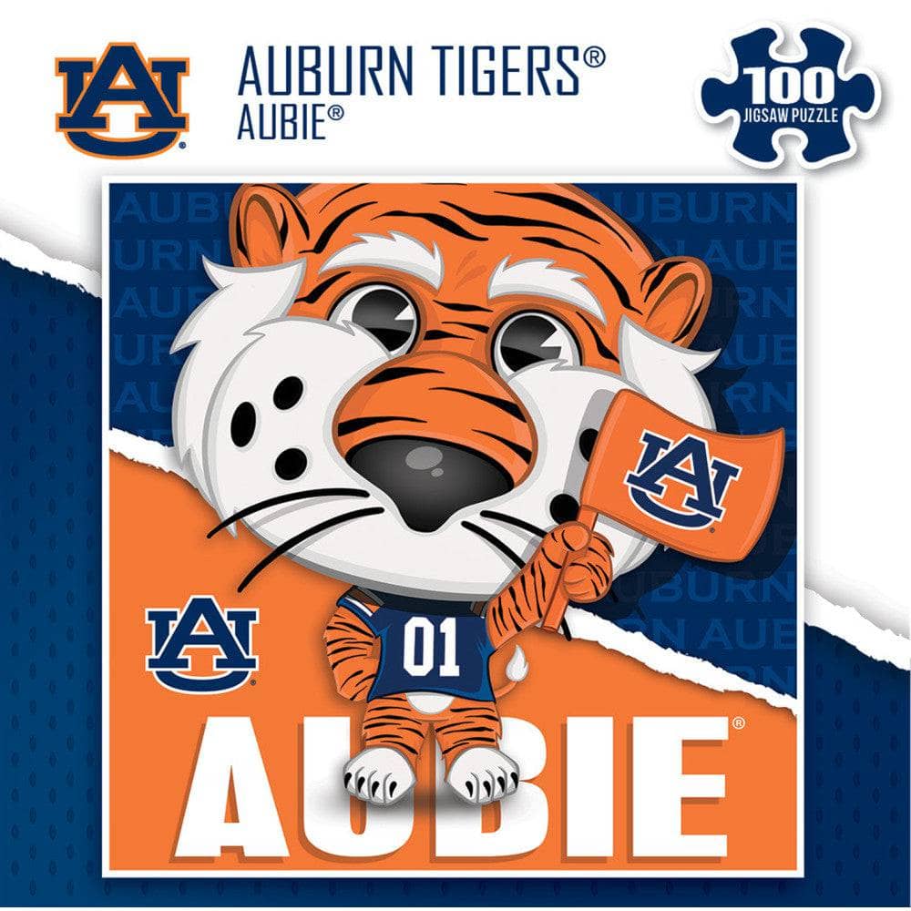 Auburn Tigers - NCAA Mascot 100 Piece Jigsaw Puzzle - Image 3