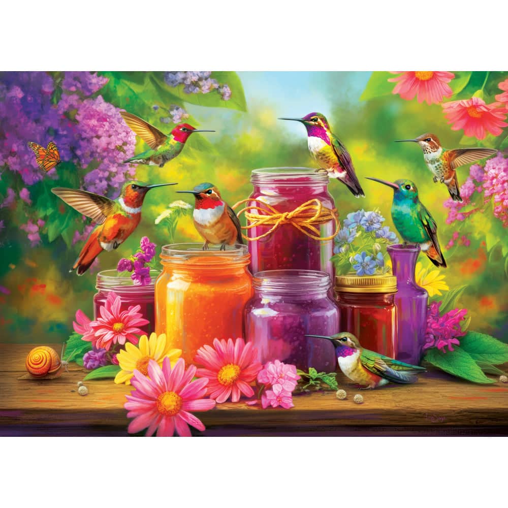 Audubon - Nature's Bounty 1000 Piece Jigsaw Puzzle - Image 2