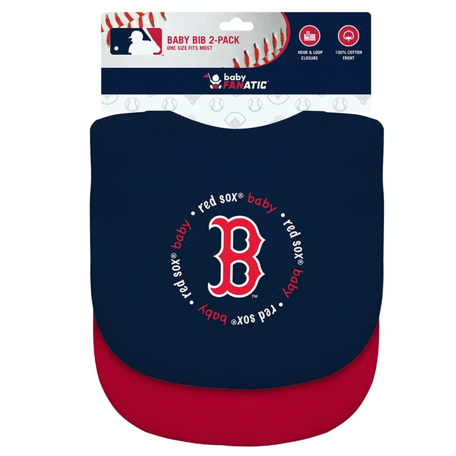 Boston Red Sox - Baby Bibs 2-Pack - Image 2