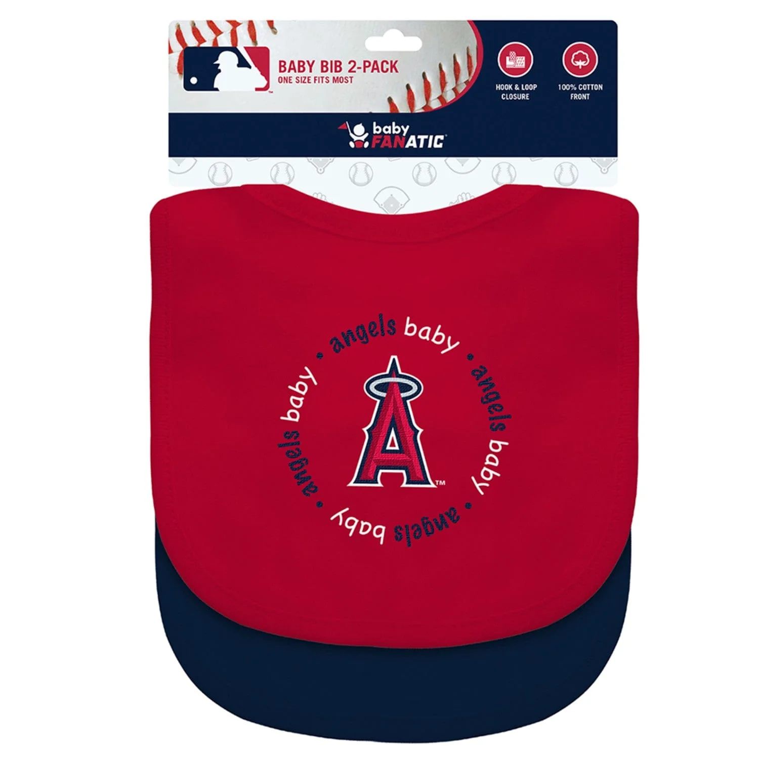Los Angeles Angels - Baby Bibs 2-Pack - Image 2