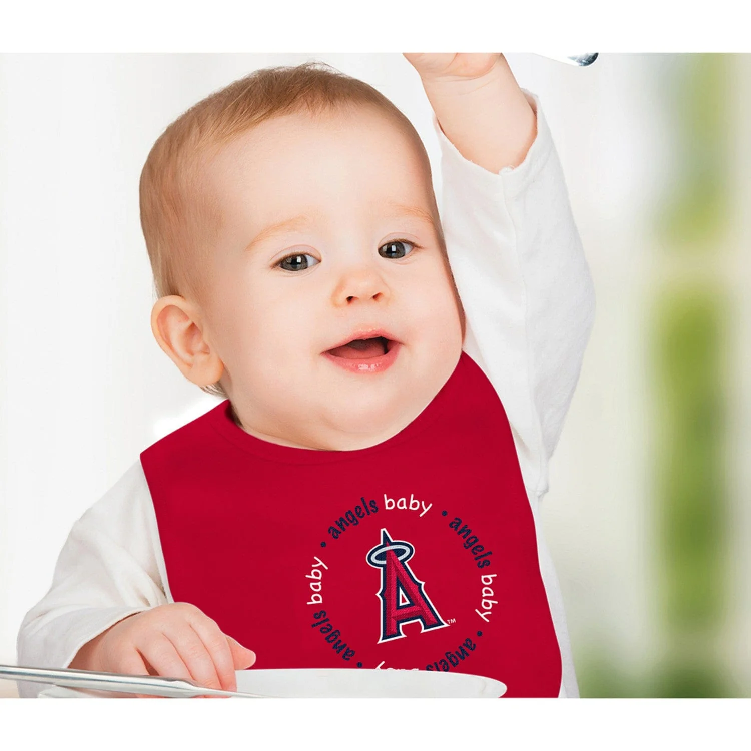 Los Angeles Angels - Baby Bibs 2-Pack - Image 4