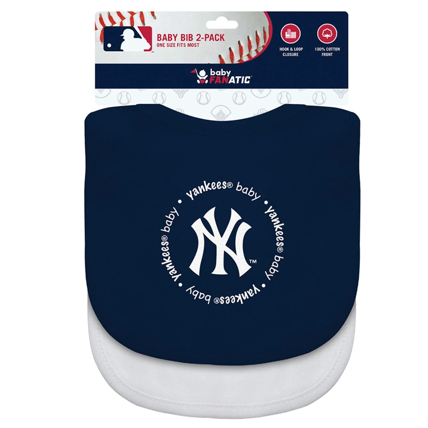 New York Yankees - Baby Bibs 2-Pack - Image 2