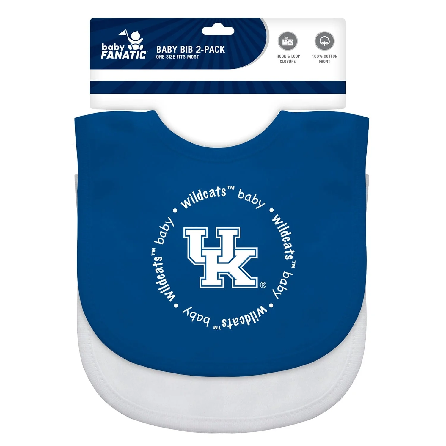 Kentucky Wildcats - Baby Bibs 2-Pack - Image 2