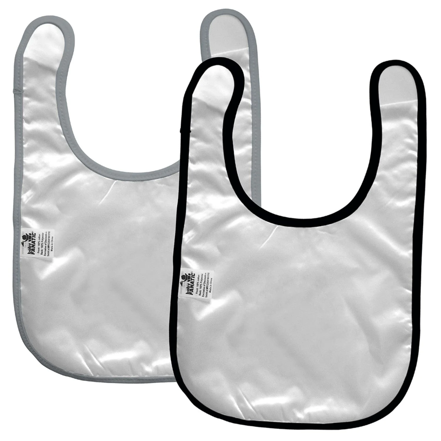 Las Vegas Raiders - Baby Bibs 2-Pack - Black & Gray - Image 3