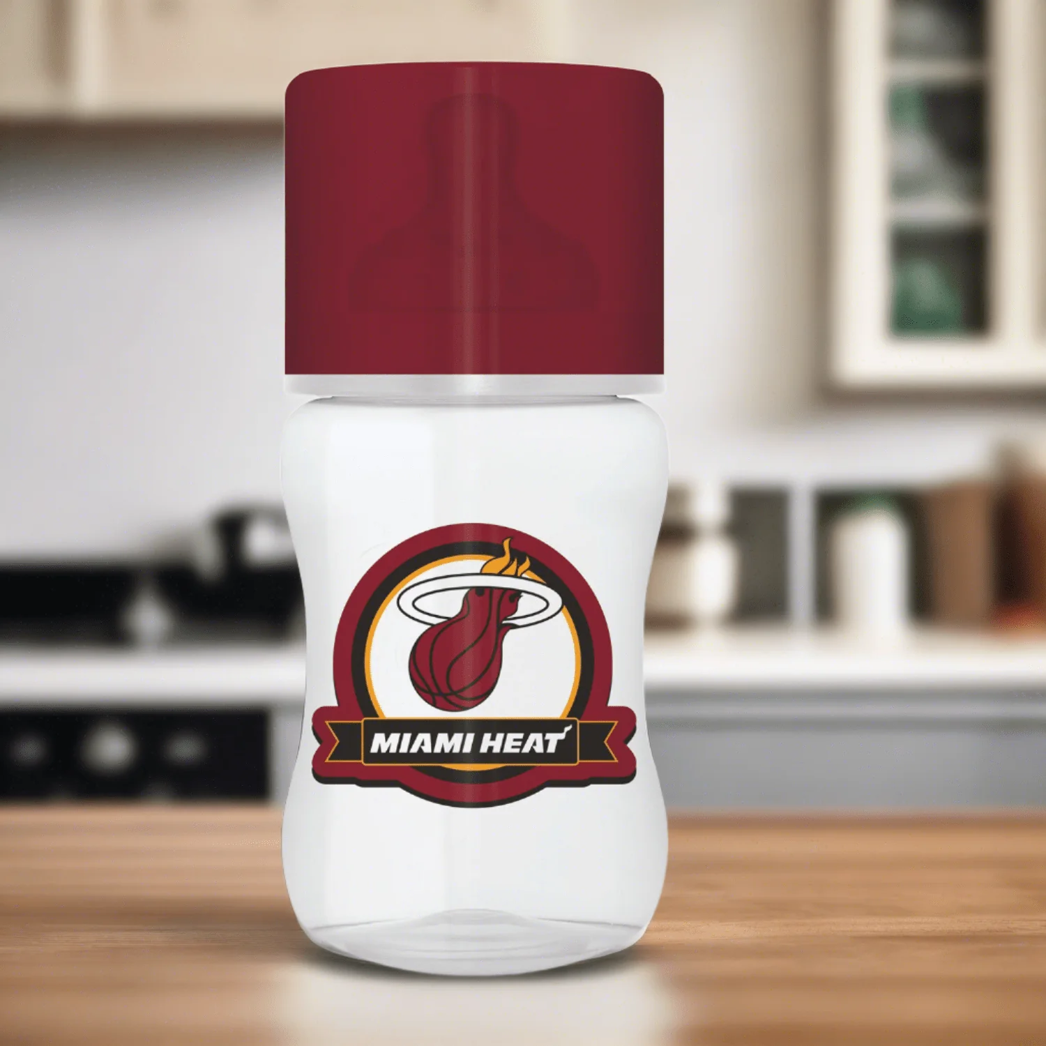 Miami Heat - Baby Bottle 9oz - Image 2
