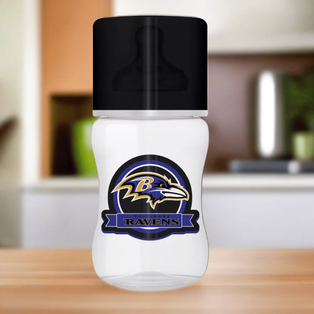 Baltimore Ravens - Baby Bottle 9oz - Image 2