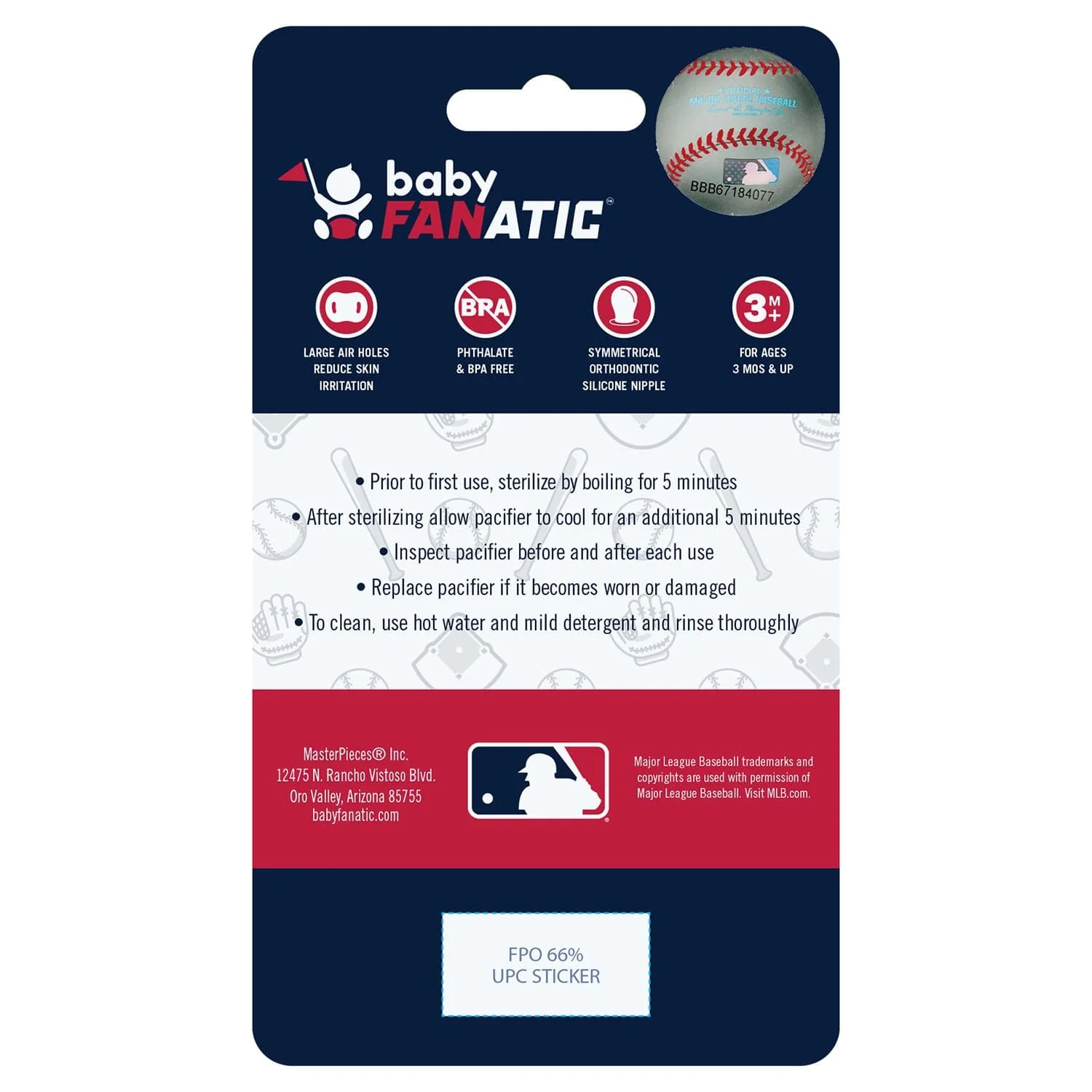 Cincinnati Reds - Pacifier 2-Pack - Image 2