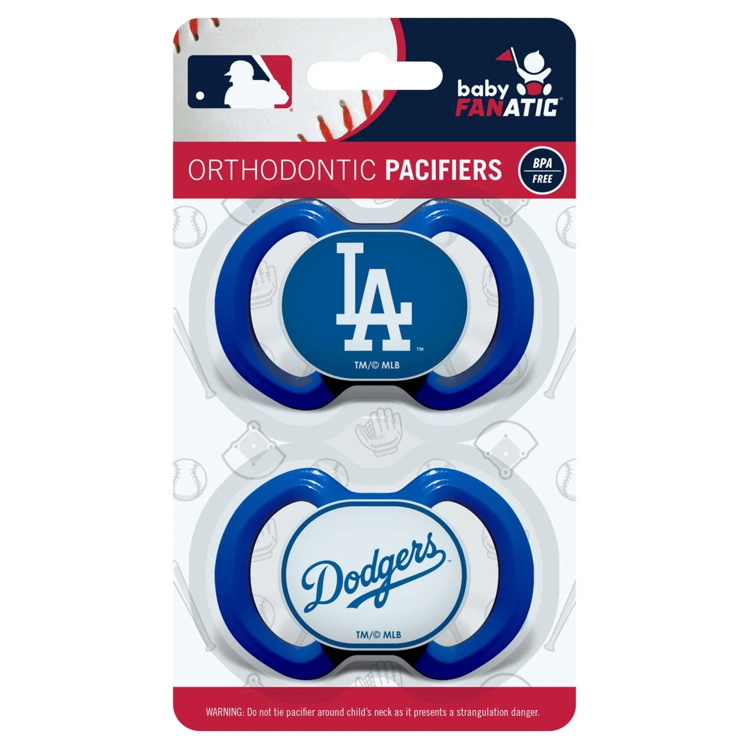 Los Angeles Dodgers - Pacifier 2-Pack - Image 2