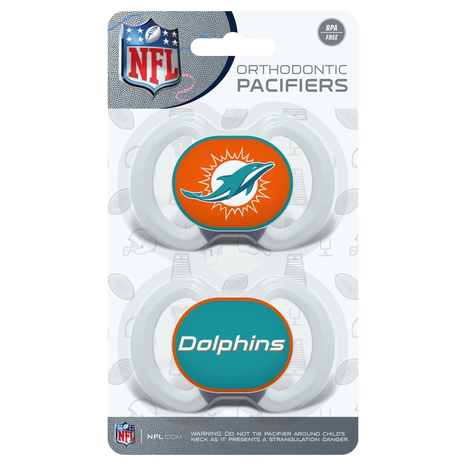 Miami Dolphins - Pacifier 2-Pack - Image 2