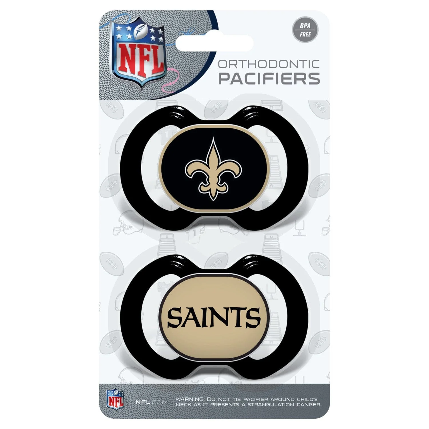 New Orleans Saints - Pacifier 2-Pack - Image 2