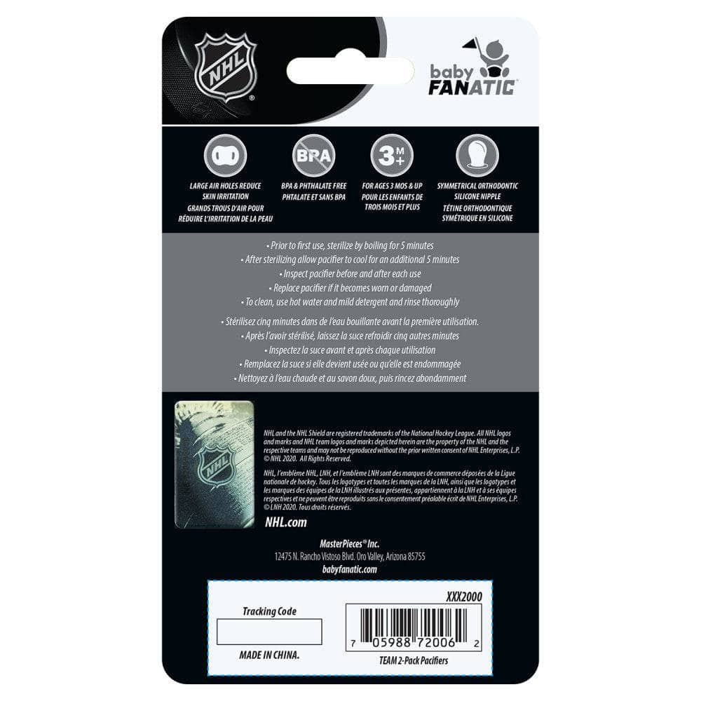 Boston Bruins - Pacifier 2-Pack - Image 2