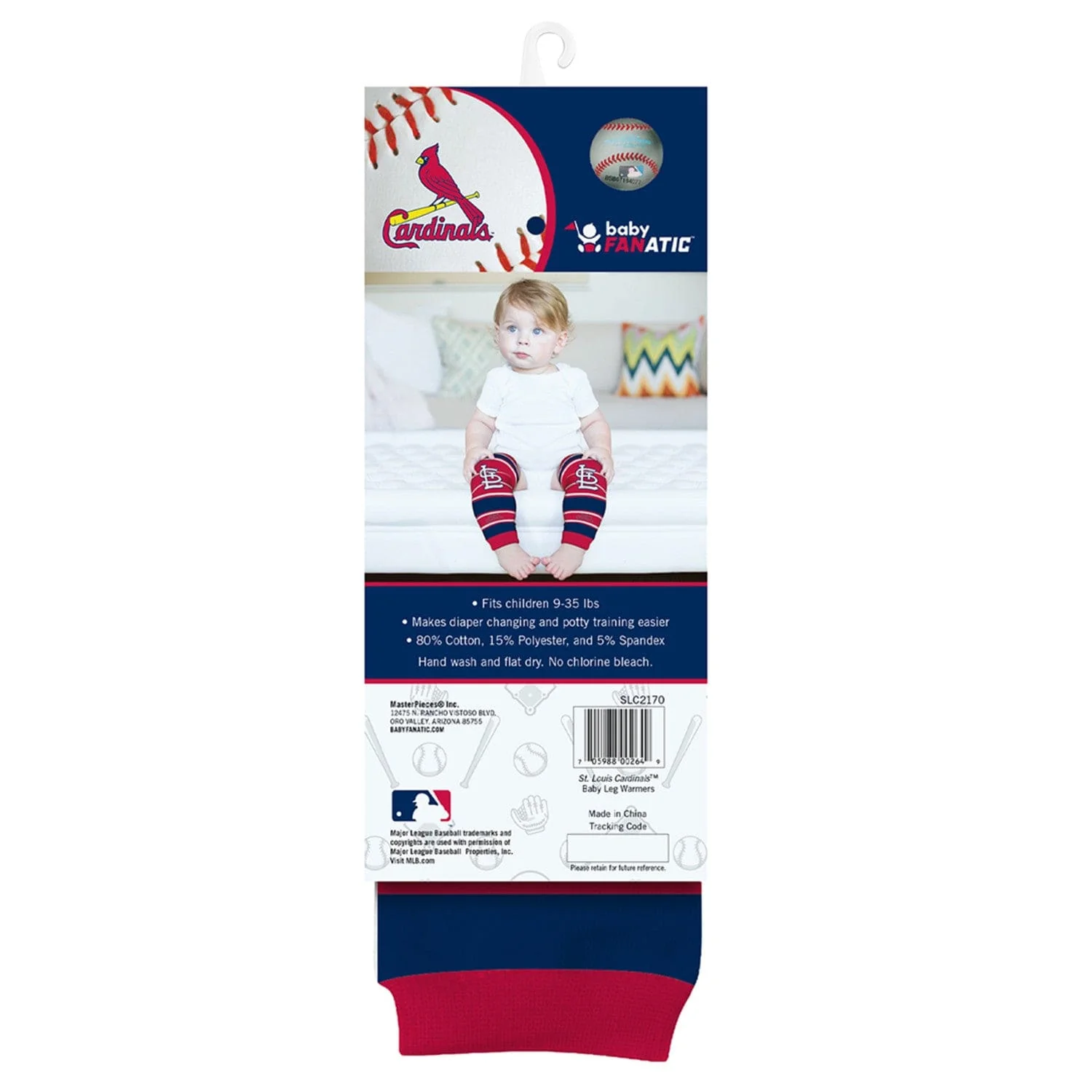 St. Louis Cardinals Baby Leg Warmers - Image 3
