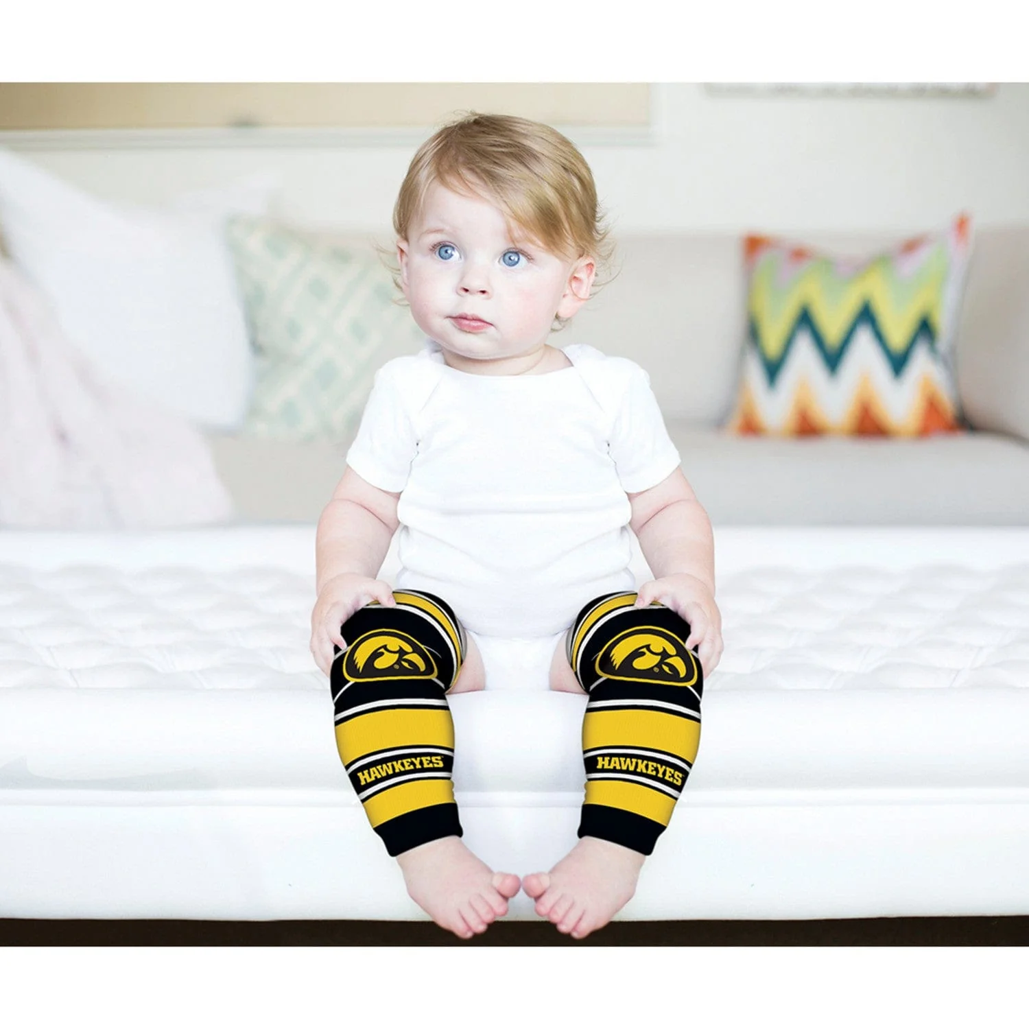 Iowa Hawkeyes Baby Leg Warmers - Image 5