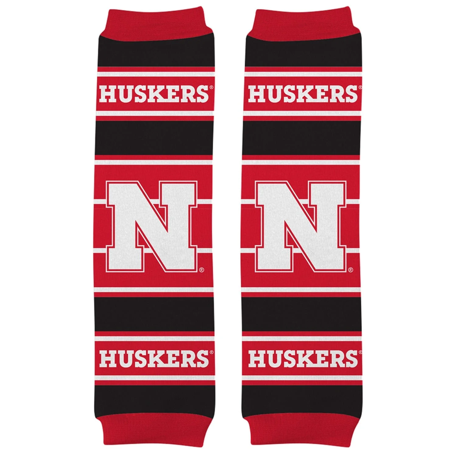 Nebraska Cornhuskers Baby Leg Warmers